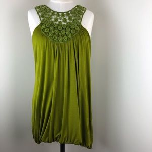 Gilli crochet tank SZ Lg